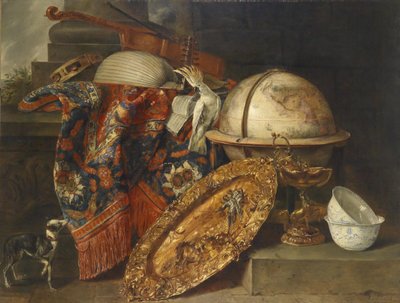 Still Life with Globe by R. v. Böhnlich